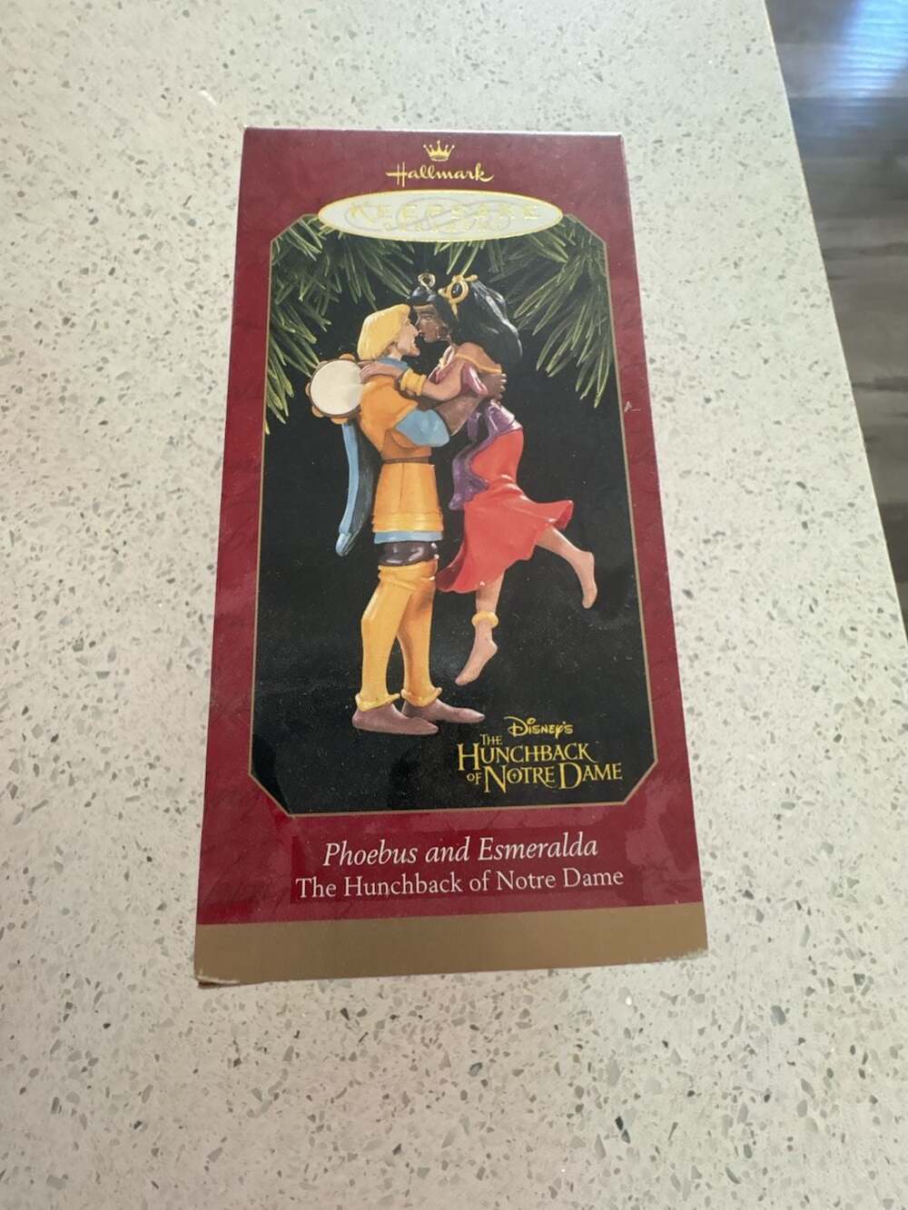 New Magic Hallmark Keepsake Ornament Phoebus and Esmeralda The Hunchback of Notr